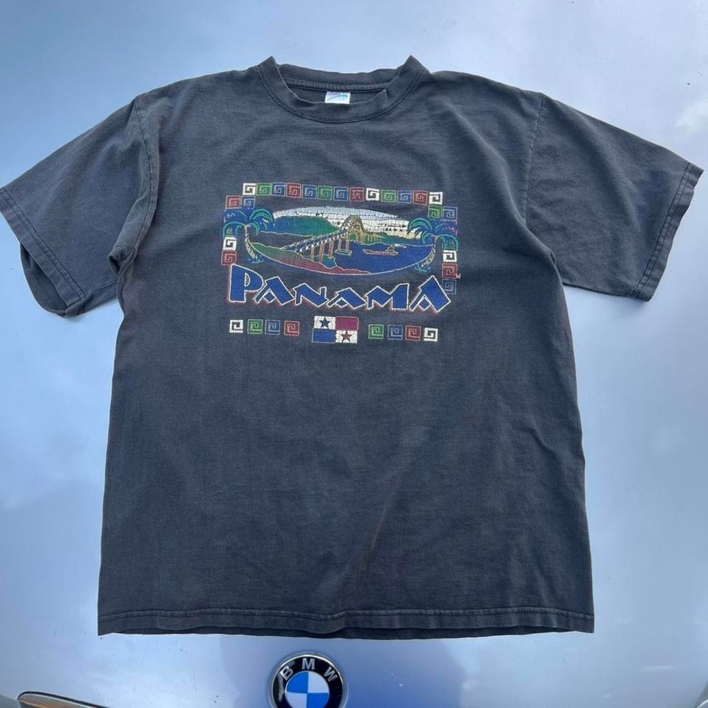 Vintage Faded Panama Graphic Tshirt